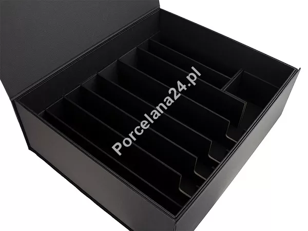 Pudełko na sztućce / komplet sztucców na 12 osób 65 elementów (puste) - logo Hisar Pudełko na sztućce / komplet sztucców na 12 osób 65 elementów (puste) - logo Hisar