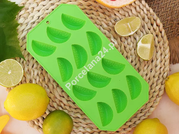 Foremka do lodu z silikonem Altom Design - Limonki 07.AK.1121 Foremka do lodu z silikonem Altom Design - Limonki 07.AK.1121