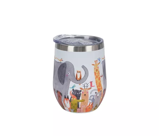 Kubek termiczny 0,33 L Duo - Zwierzęta 15.ZWI.BUT Kubek termiczny 0,33 L Duo - Zwierzęta 15.ZWI.BUT