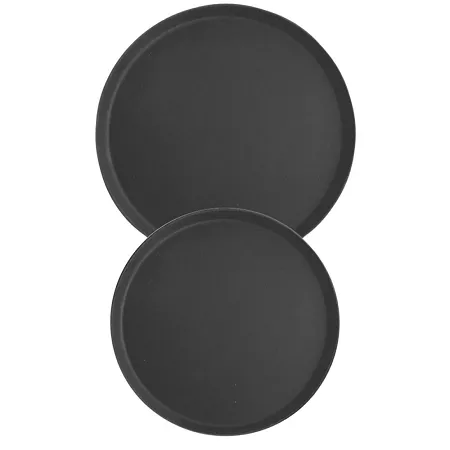 Taca okrągła antypoślizgowa 40,5 cm Stalgast - Czarna 1S.412400 Taca okrągła antypoślizgowa 40,5 cm Stalgast - Czarna 1S.412400