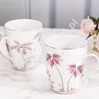 Komplet 2 kubków 0,35 L Pip Studio - Jolie Dots Gold Pink 51.JDGP.002.513