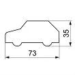 Wykrawacz 7,3 cm Smolik - Samochód osobowy 4SS.320/V