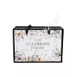 Komplet 2 filiżanek ze spodkami 0,25 l / 15 cm Duo - Pansy 15.PAN.K2FS