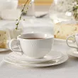 Filiżanka ze spodkiem do espresso 0,7 L Villa Italia - White Princess