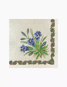 Serwetki 33 x 33 cm (20szt) Polmak - Góralskie hafty 55.SL-OG-057201
